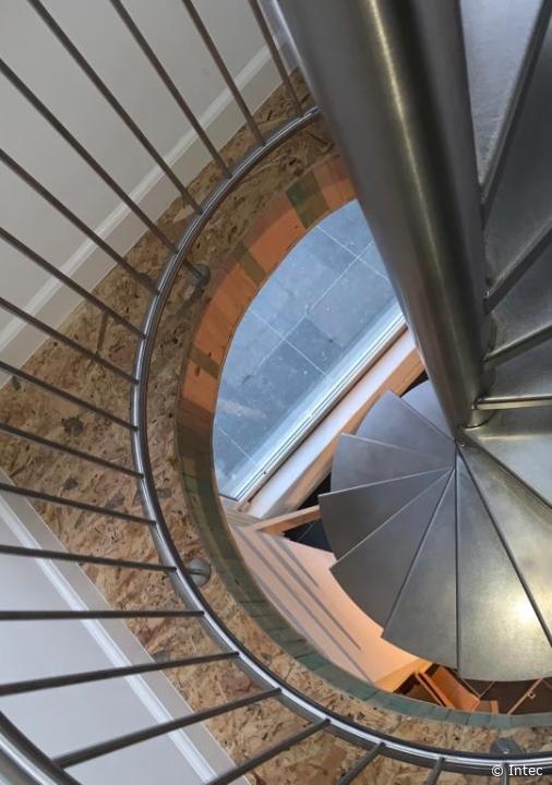 Spiltrappen - Spiltrappen - Inox Treden